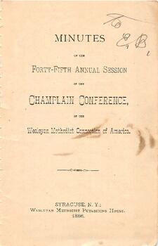 Champlain Conference-1886