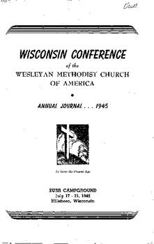 Wisconsin Conference Minutes 1945
