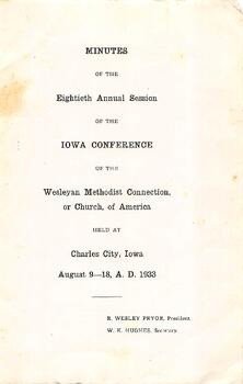 Iowa Conference-1933