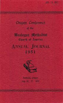 Oregon Conference Minutes 1951