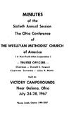 Ohio Conference Minutes 1967