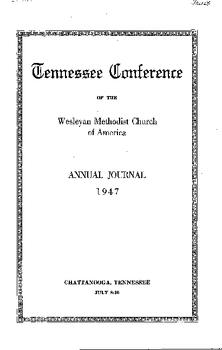 Tennessee Conference Minutes 1947