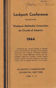 Lockport Conference-1944
