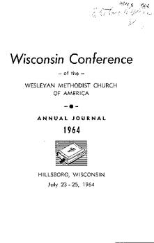 Wisconsin Conference Minutes 1964