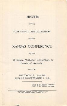 Kansas Conference-1919