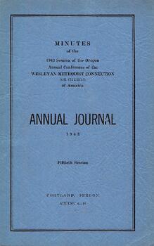 Oregon Conference Minutes 1943
