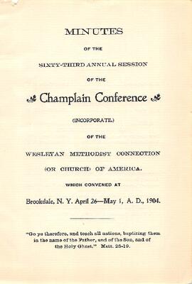 Champlain Conference-1904