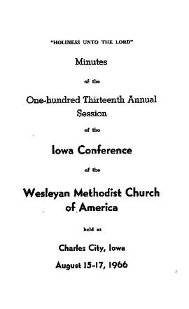 Iowa Conference-1966