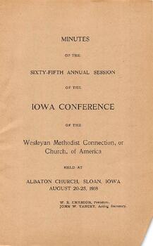Iowa Conference-1918