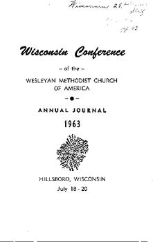 Wisconsin Conference Minutes 1963