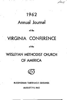 Virginia Conference Minutes 1962