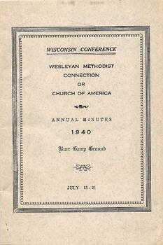 Wisconsin Conference Minutes 1940