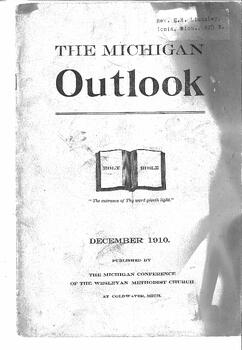 The Michigan Outlook (December 1910)