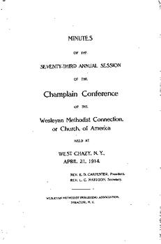 Champlain Conference-1914