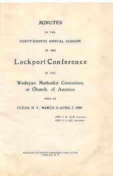 Lockport Conference-1909