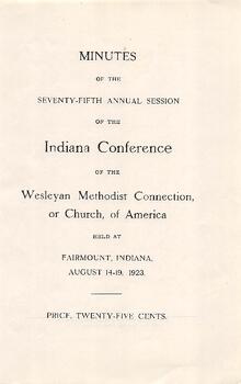 Indiana Conference-1923