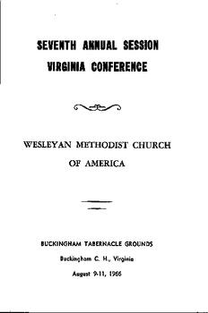 Virginia Conference Minutes 1966