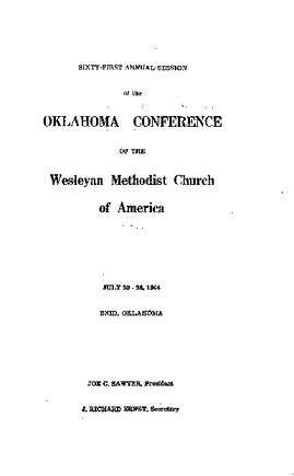 Oklahoma Conference Minutes 1964