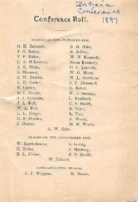 Indiana Conference-1897