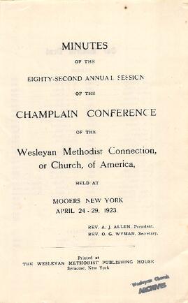 Champlain Conference-1923