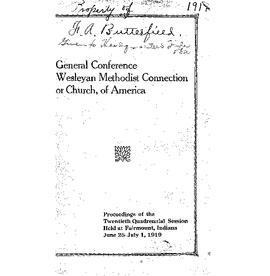 1919 General Conference Journal (WMC)