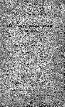 Ohio Conference Minutes 1953