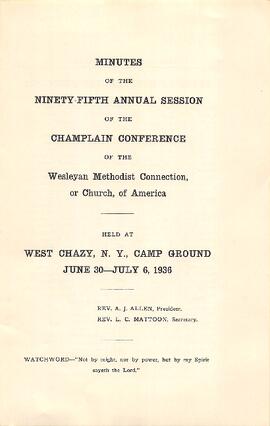 Champlain Conference-1936