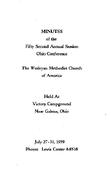 Ohio Conference Minutes 1959