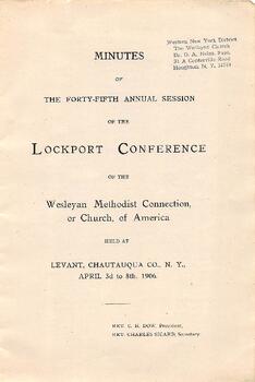 Lockport Conference-1906