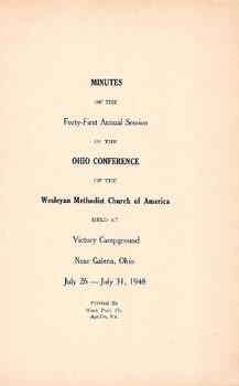 Ohio Conference Minutes 1948