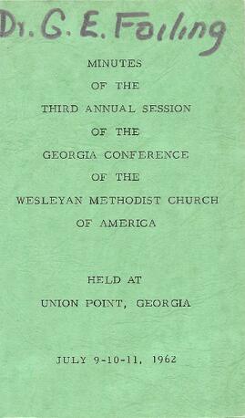 Georgia Conference-1962