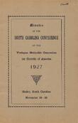 South Carolina Conference Minutes 1927