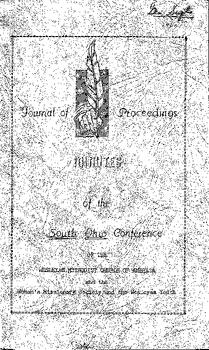 South Ohio Conference Minutes 1960