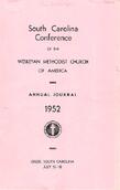 South Carolina Conference Minutes 1952