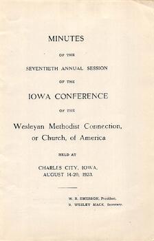 Iowa Conference-1923