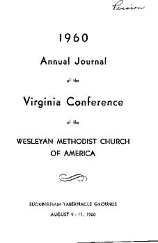Virginia Conference Minutes 1960