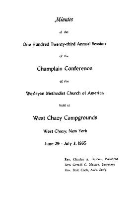 Champlain Conference-1965
