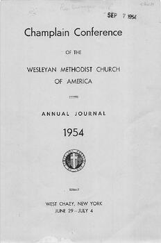 Champlain Conference-1954