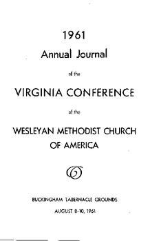 Virginia Conference Minutes 1961