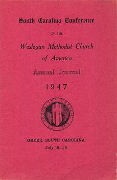 South Carolina Conference Minutes 1947