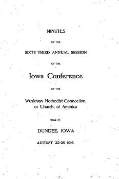 Iowa Conference-1916