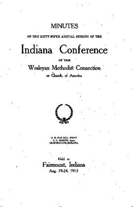 Indiana Conference-1913