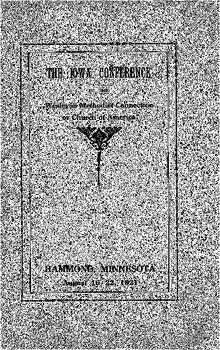 Iowa Conference-1921