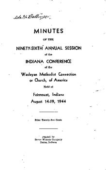 Indiana Conference-1944