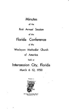 Florida Conference-1950