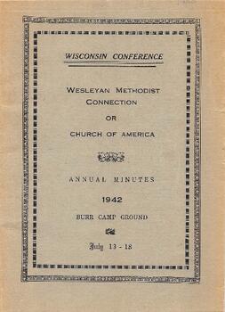 Wisconsin Conference Minutes 1942