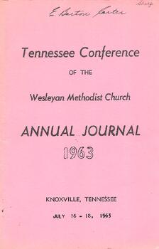 Tennessee Conference Minutes 1963