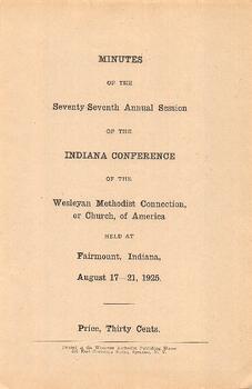 Indiana Conference-1925