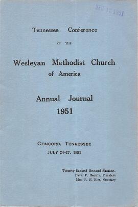 Tennessee Conference Minutes 1951