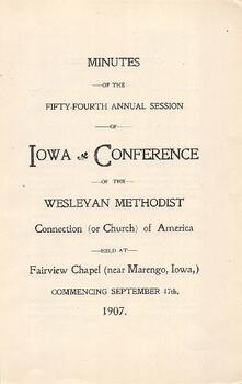 Iowa Conference-1907